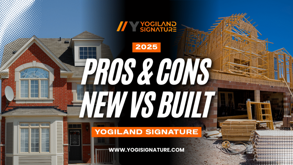 pros and cons of buying new home verses built homes